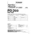 PIONEER PD-103 Service Manual PIONEER PD-103 Service Manual