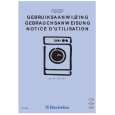 ELECTROLUX EW1475F Owners Manual ELECTROLUX EW1475F Owners Manual