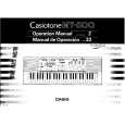 CASIO MT500 Owners Manual CASIO MT500 Owners Manual