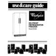 WHIRLPOOL ED19SKXRWR0 Owners Manual WHIRLPOOL ED19SKXRWR0 Owners Manual