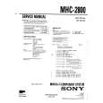 SONY MHC2800 Service Manual SONY MHC2800 Service Manual