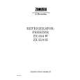 ZANUSSI ZX55/4SI Owners Manual ZANUSSI ZX55/4SI Owners Manual