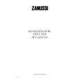 ZANUSSI ZF62/23FF Owners Manual ZANUSSI ZF62/23FF Owners Manual