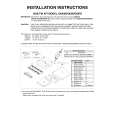 WHIRLPOOL UXA0024AXW Installation Manual WHIRLPOOL UXA0024AXW Installation Manual
