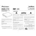PIONEER DVD-114 Owners Manual PIONEER DVD-114 Owners Manual