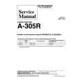 PIONEER A-305R Service Manual PIONEER A-305R Service Manual