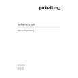 PRIVILEG 768.535-7 Owners Manual PRIVILEG 768.535-7 Owners Manual