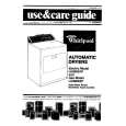 WHIRLPOOL LE9805XPW0 Owners Manual WHIRLPOOL LE9805XPW0 Owners Manual