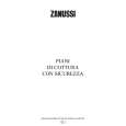 ZANUSSI ZGF64ICX Owners Manual ZANUSSI ZGF64ICX Owners Manual