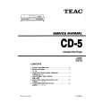 TEAC CD5 Service Manual TEAC CD5 Service Manual