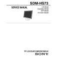 SONY SDM-HS73 Service Manual SONY SDM-HS73 Service Manual