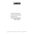 ZANUSSI ZFC244R Owners Manual ZANUSSI ZFC244R Owners Manual