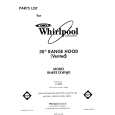 WHIRLPOOL RH4931XWN0 Parts Catalog WHIRLPOOL RH4931XWN0 Parts Catalog