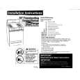 WHIRLPOOL SF372BEEN0 Installation Manual WHIRLPOOL SF372BEEN0 Installation Manual