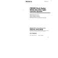 SONY ICF-C900HS Owners Manual SONY ICF-C900HS Owners Manual