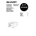 SHARP XG-NV2E Owners Manual SHARP XG-NV2E Owners Manual