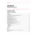 HITACHI 46GX01B Owners Manual HITACHI 46GX01B Owners Manual