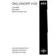 AEG FAV4150W Owners Manual AEG FAV4150W Owners Manual