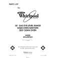 WHIRLPOOL SE960PEPW3 Parts Catalog WHIRLPOOL SE960PEPW3 Parts Catalog