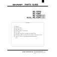 SHARP AL-1010 Parts Catalog SHARP AL-1010 Parts Catalog