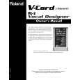 ROLAND VC-2 Owners Manual ROLAND VC-2 Owners Manual