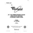 WHIRLPOOL SF5140EPW0 Parts Catalog WHIRLPOOL SF5140EPW0 Parts Catalog