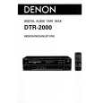 DENON DTR-2000 Owners Manual DENON DTR-2000 Owners Manual