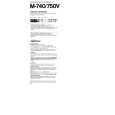 SONY M740 Owners Manual SONY M740 Owners Manual