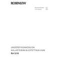 ROSENLEW RA3210W Manual de Usuario ROSENLEW RA3210W Manual de Usuario
