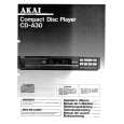 AKAI CD-A30 Owners Manual AKAI CD-A30 Owners Manual