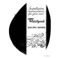 WHIRLPOOL RJE3000W0 Installation Manual WHIRLPOOL RJE3000W0 Installation Manual
