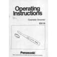 PANASONIC ES119 Owners Manual PANASONIC ES119 Owners Manual