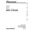 PIONEER DEH-3150UB/XN/ES Owners Manual PIONEER DEH-3150UB/XN/ES Owners Manual