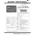 SHARP EL-6810 Service Manual SHARP EL-6810 Service Manual