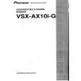 PIONEER VSXAX10I-G Owners Manual PIONEER VSXAX10I-G Owners Manual