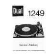 DUAL 1249 Manual de Servicio DUAL 1249 Manual de Servicio