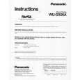 PANASONIC WUSX06 Owners Manual PANASONIC WUSX06 Owners Manual
