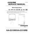 ALPINE IVA-D310R Service Manual ALPINE IVA-D310R Service Manual
