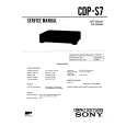 SONY CDPS7 Service Manual SONY CDPS7 Service Manual