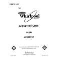 WHIRLPOOL AC1022XW0 Parts Catalog WHIRLPOOL AC1022XW0 Parts Catalog