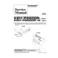 PIONEER KEHP6600RW X1BEW Service Manual PIONEER KEHP6600RW X1BEW Service Manual