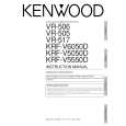 KENWOOD VR505 Owners Manual KENWOOD VR505 Owners Manual