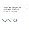 SONY PCG-R600HMPD VAIO Software Manual SONY PCG-R600HMPD VAIO Software Manual