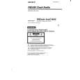 SONY ICF-C121 Owners Manual SONY ICF-C121 Owners Manual