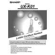 SHARP UXK01 Owners Manual SHARP UXK01 Owners Manual