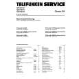 TELEFUNKEN 580 Service Manual TELEFUNKEN 580 Service Manual