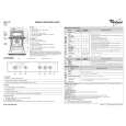 WHIRLPOOL AKZ 177 IX Quick Start WHIRLPOOL AKZ 177 IX Quick Start