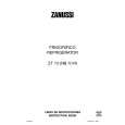 ZANUSSI ZT70 Owners Manual ZANUSSI ZT70 Owners Manual
