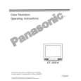 PANASONIC CT32G11U Owners Manual PANASONIC CT32G11U Owners Manual