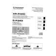 PIONEER XRP320 Owners Manual PIONEER XRP320 Owners Manual